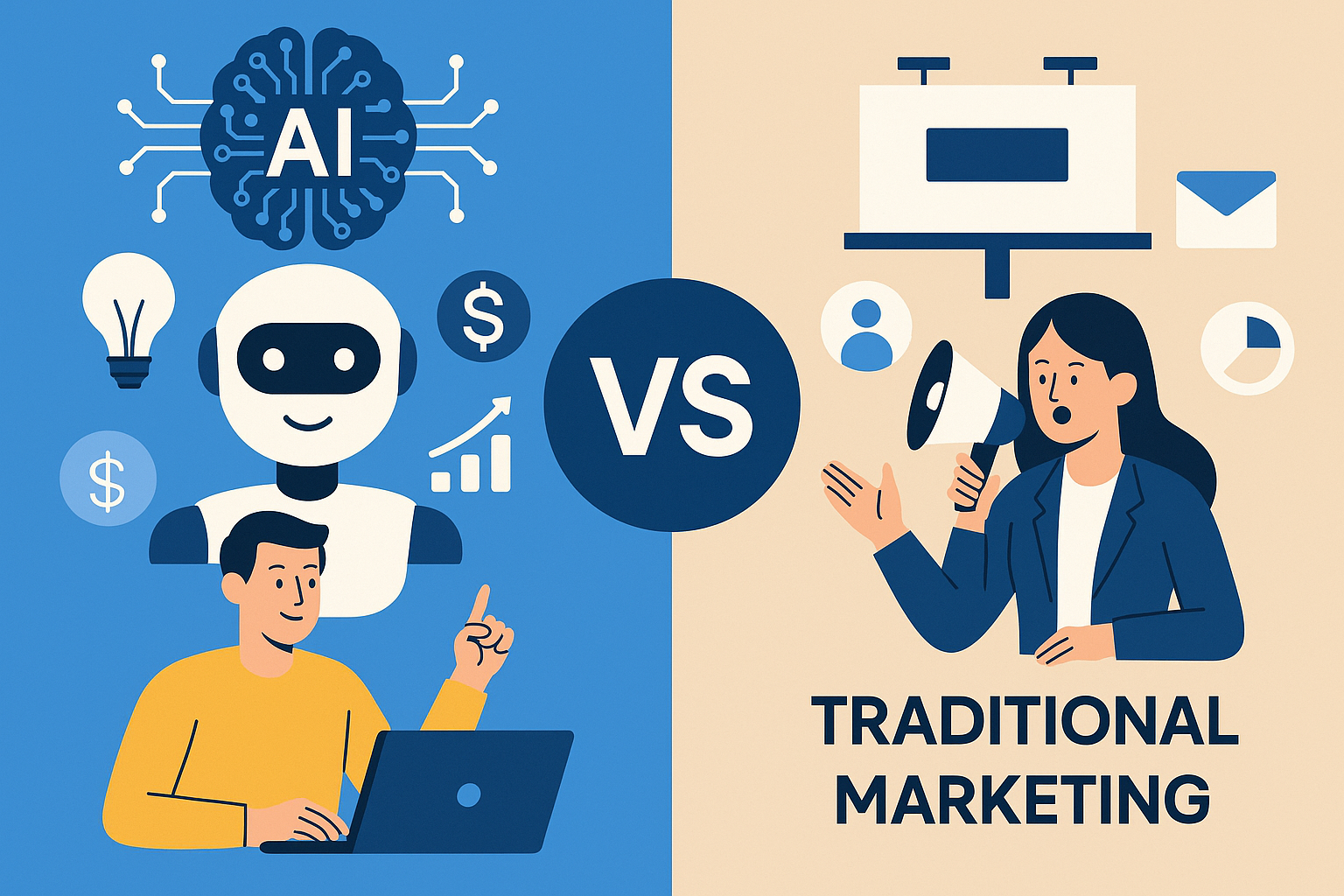 AI Marketing vs Traditional Marketing: Which Works Better?