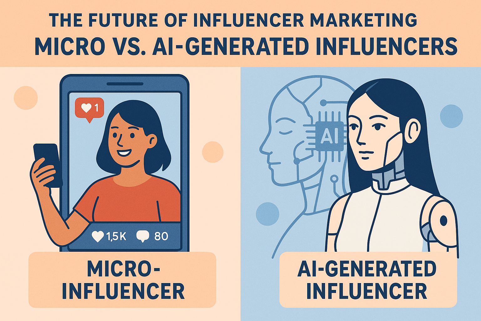 The Future of Influencer Marketing: Micro vs. AI-Generated Influencers